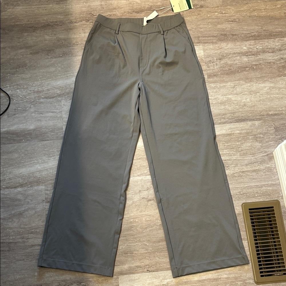 HALARA Women's Gray Dress Work Pants